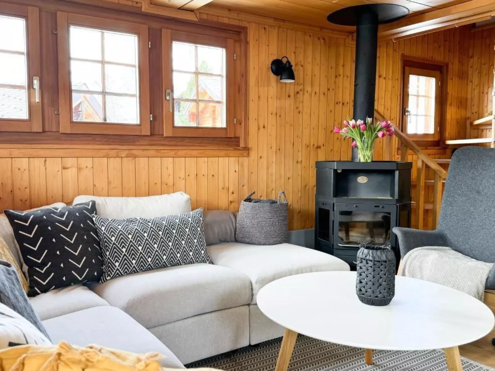 Chalet Domino-Binnen