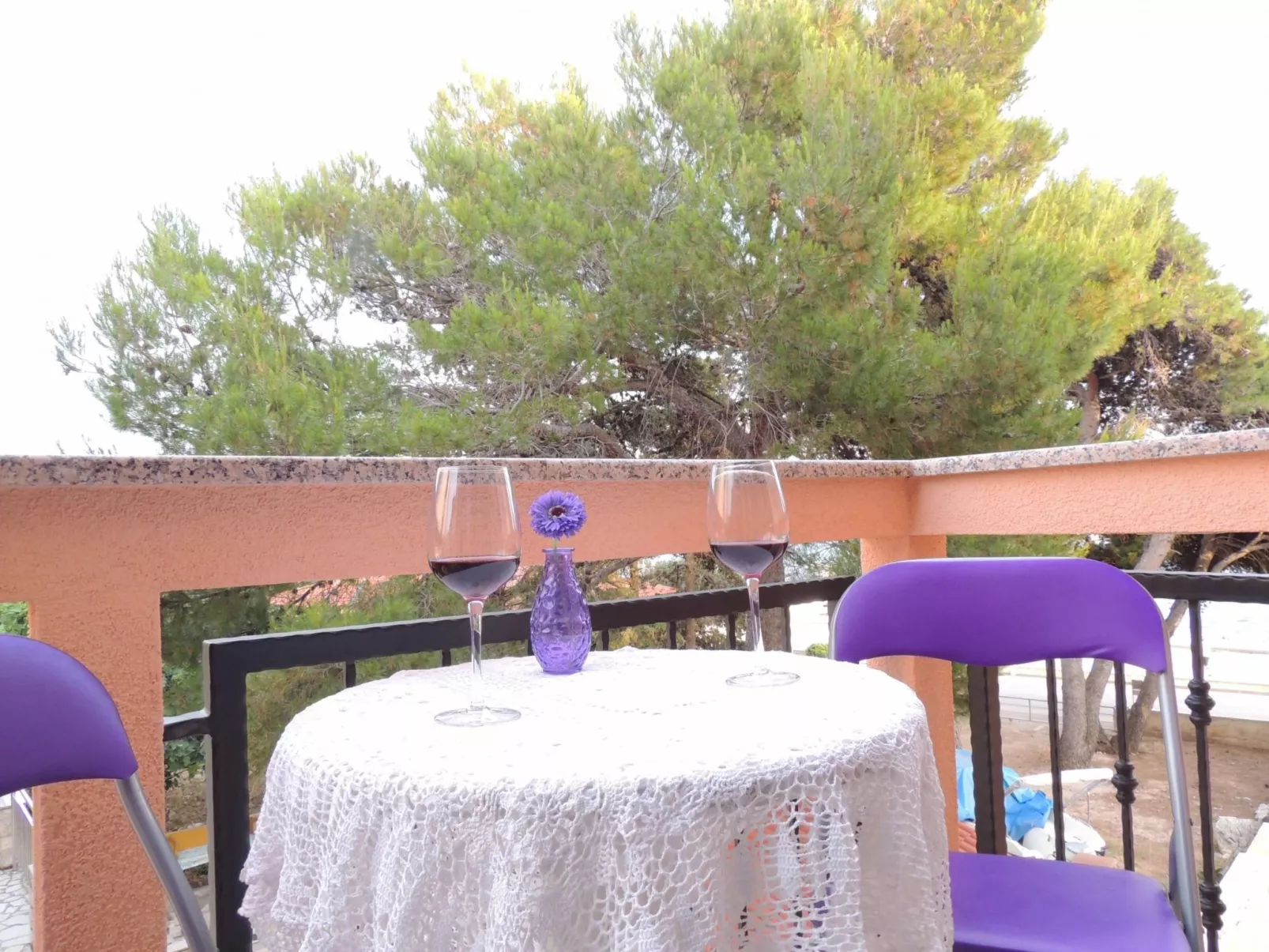 Apartment mit Balkon-Binnen