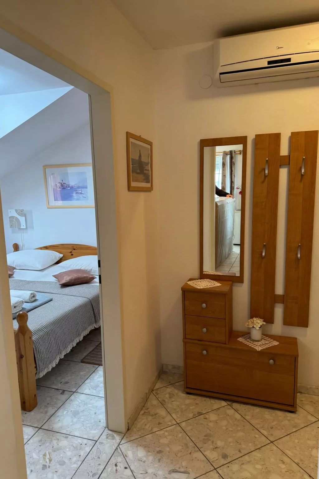 Wohnung "Antica 05" direkt am Strand-Binnen