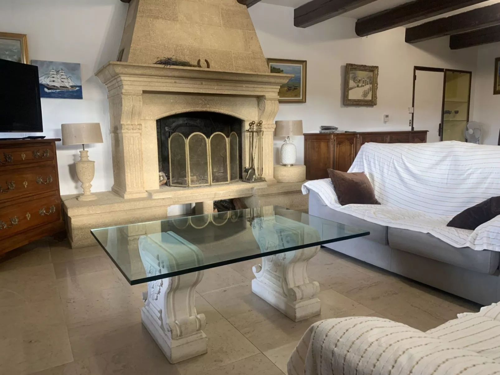 Provençal Privates Schwimmbad, Haustiere willkommen-Binnen