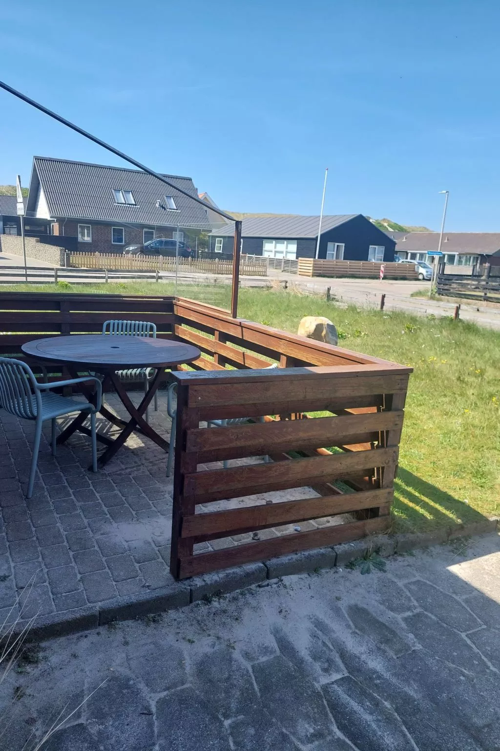 Urlaub "Beach Life" Garten, Grill und Terrasse-Buiten