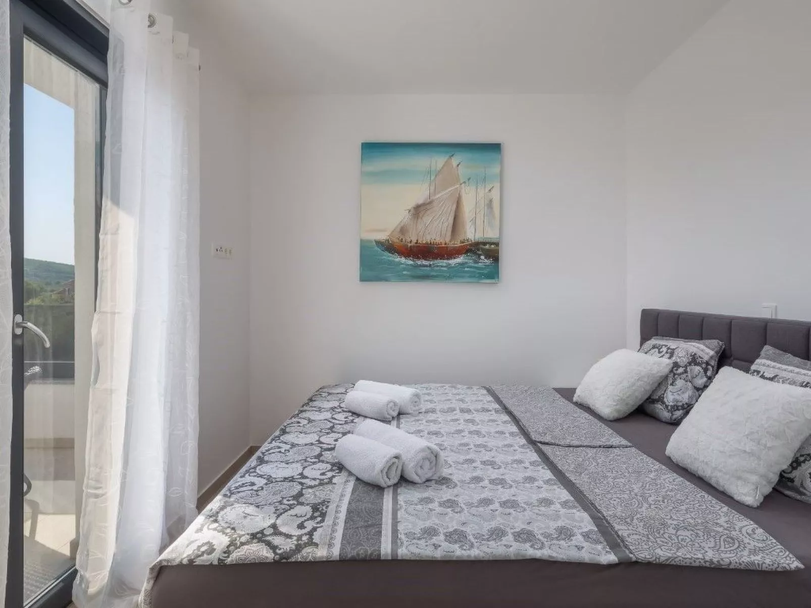 Charmante Villa Nadija in der Nähe des Strandes-Binnen