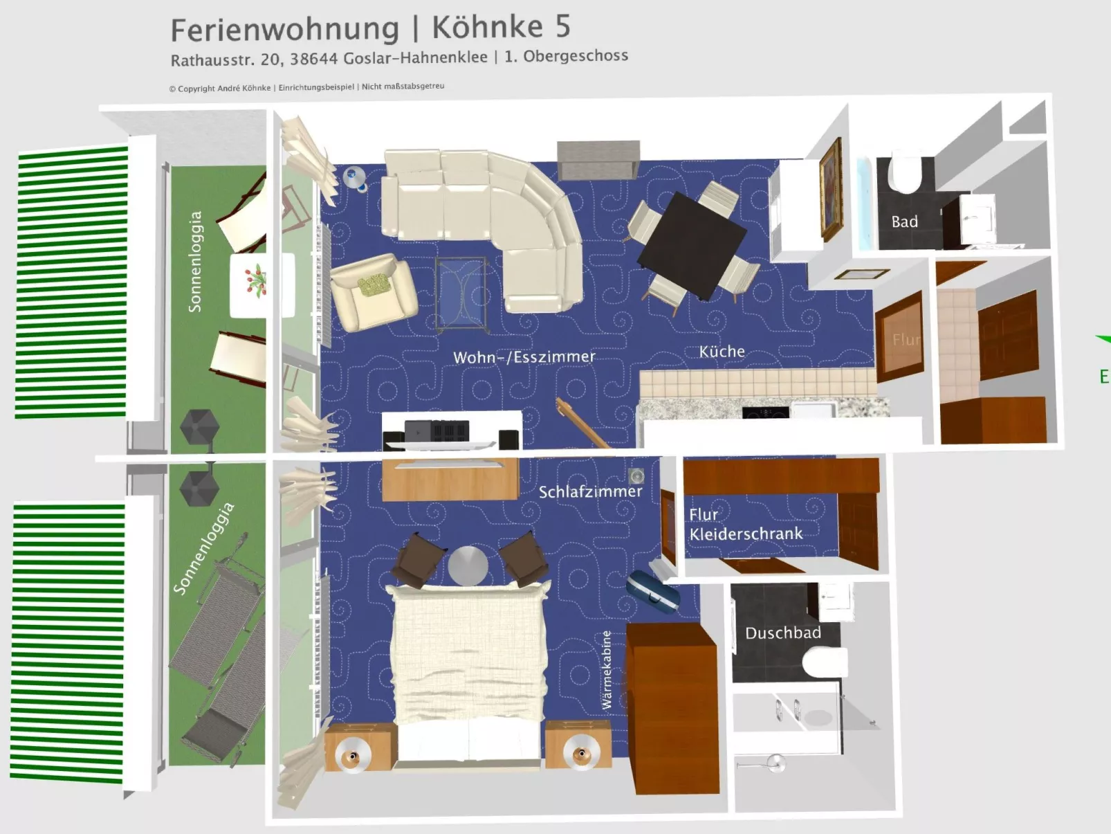 Ferienwohnung mit Infrarotwärmekabine-Image-tags.info