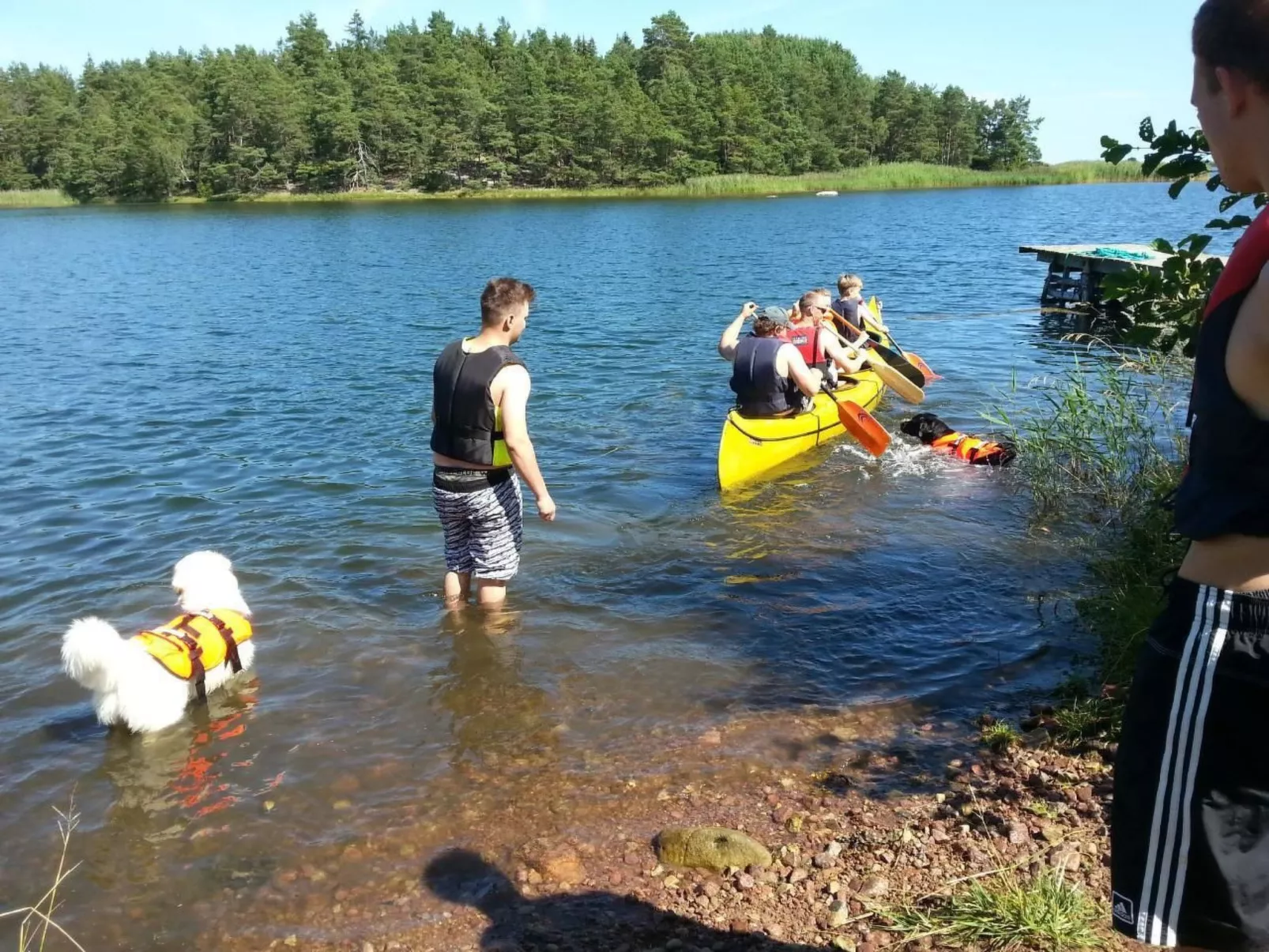 Niedliches Schwedenhaus.-Buiten