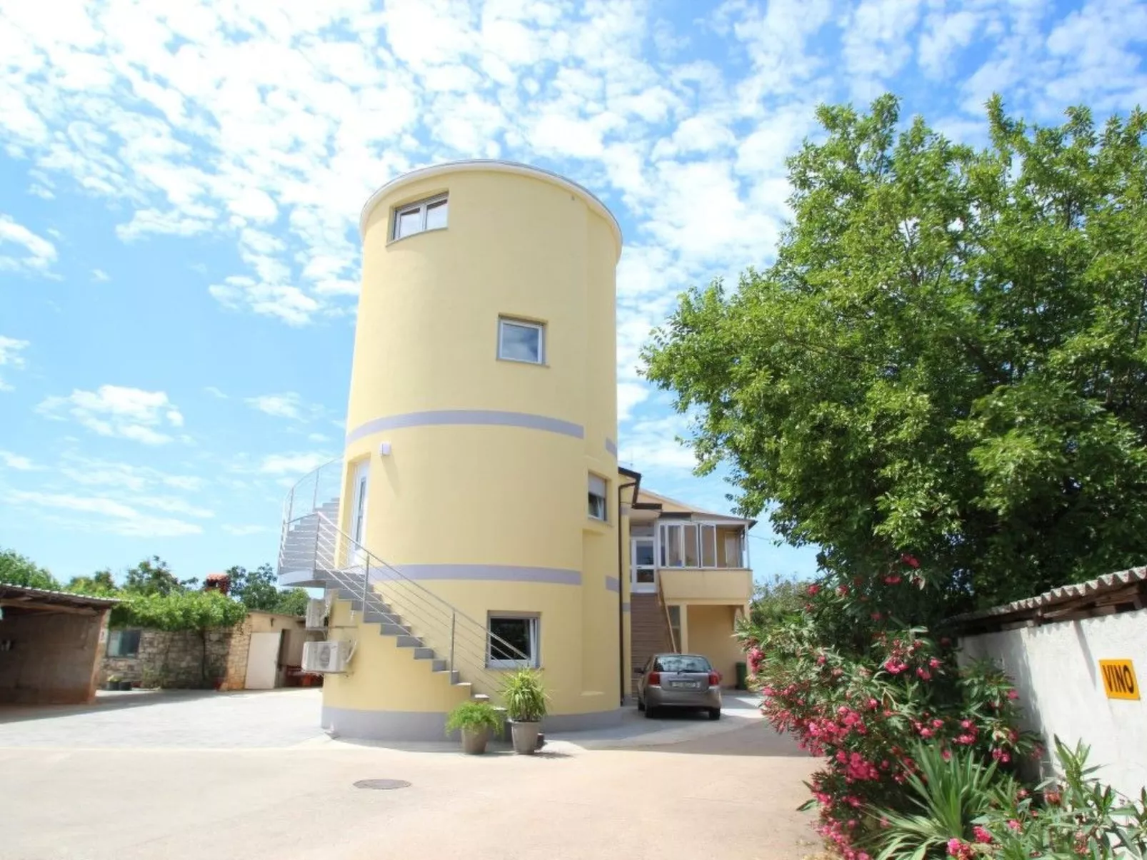 Gemütliches Studioappartement Silos Lavanda-Buiten