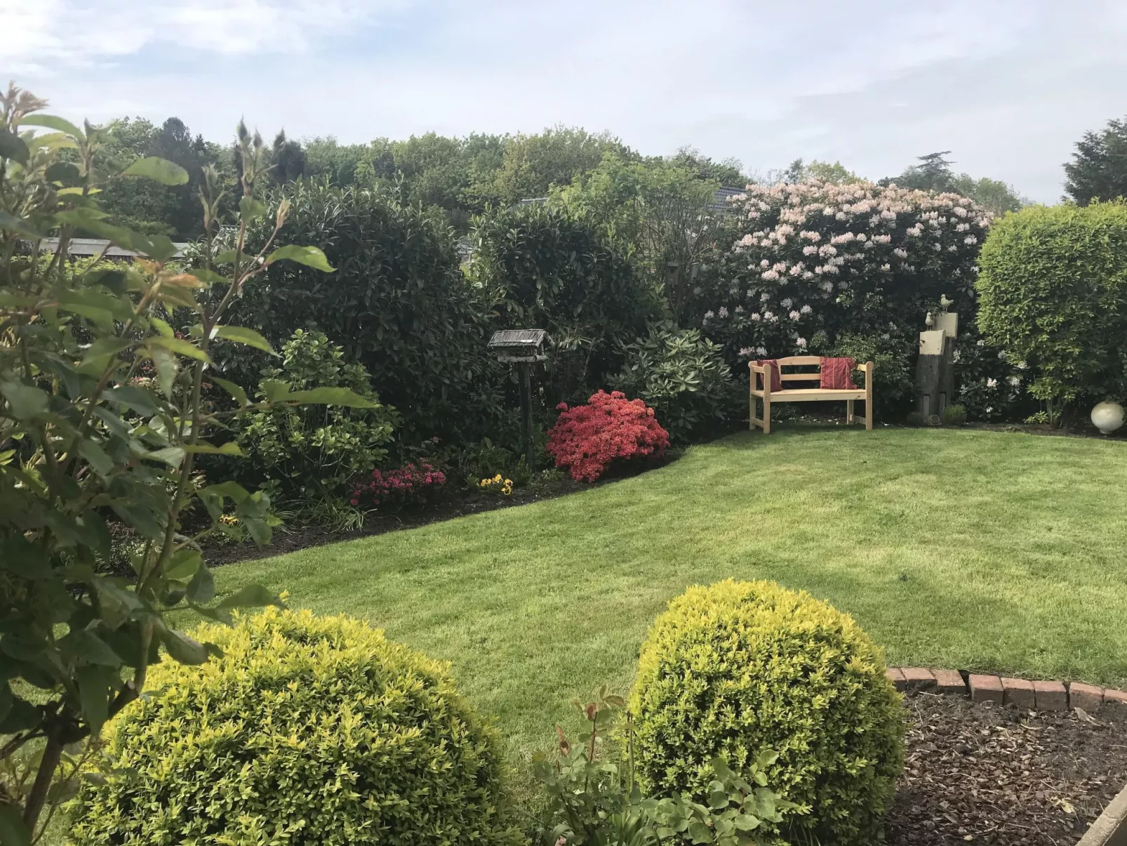 In Blandorf-Wichte mit Großem Garten-Buiten