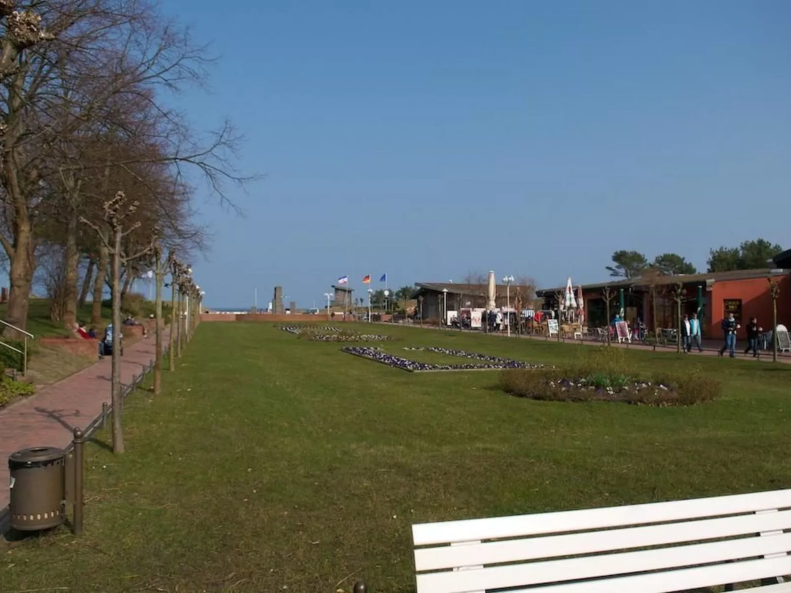 Appartement in Strandnähe-Buiten