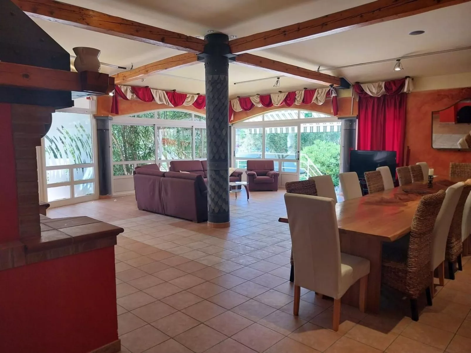 Villa Vedorna großes Wellness-Haus in Strandnähe, Pomer-Binnen