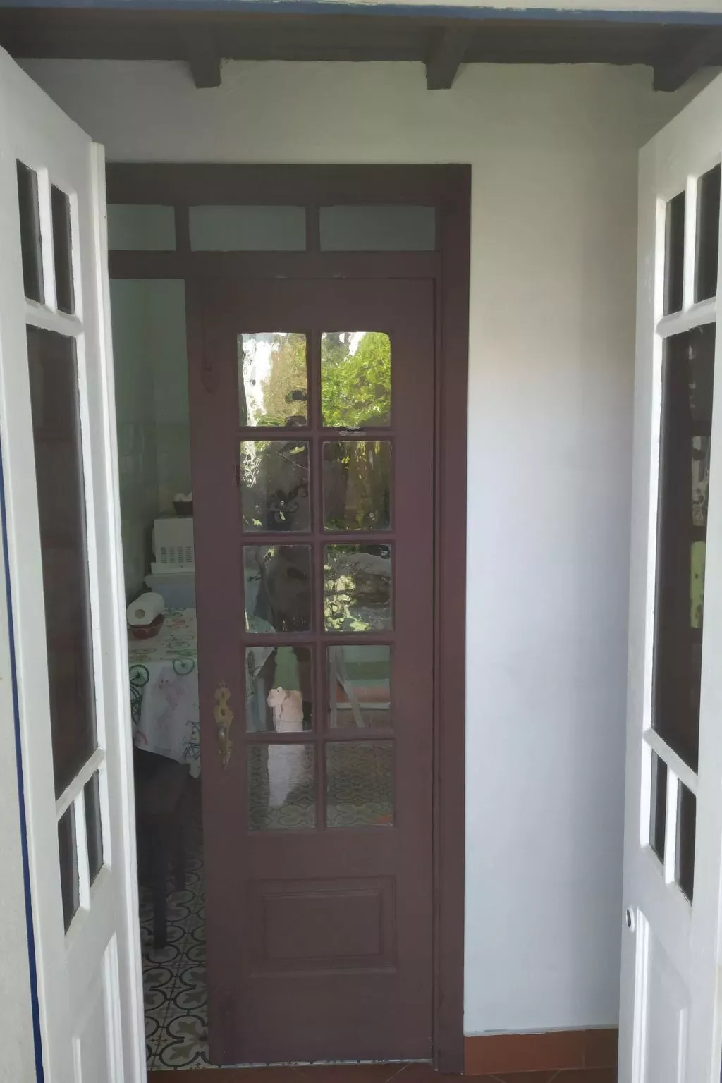 Schöne Wohnung in Azenhas Mar mit großem Garten-Buiten