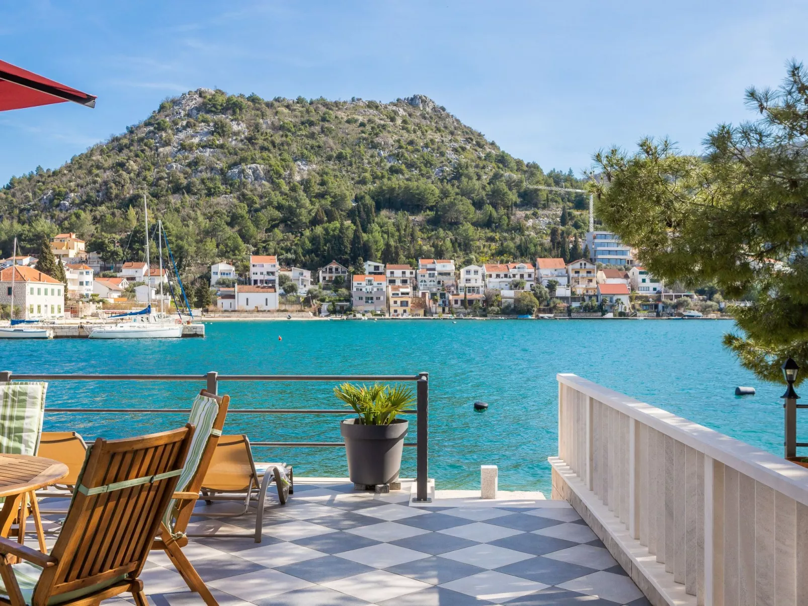 Sonnenaufgang an der Adria - Strandhaus-Buiten