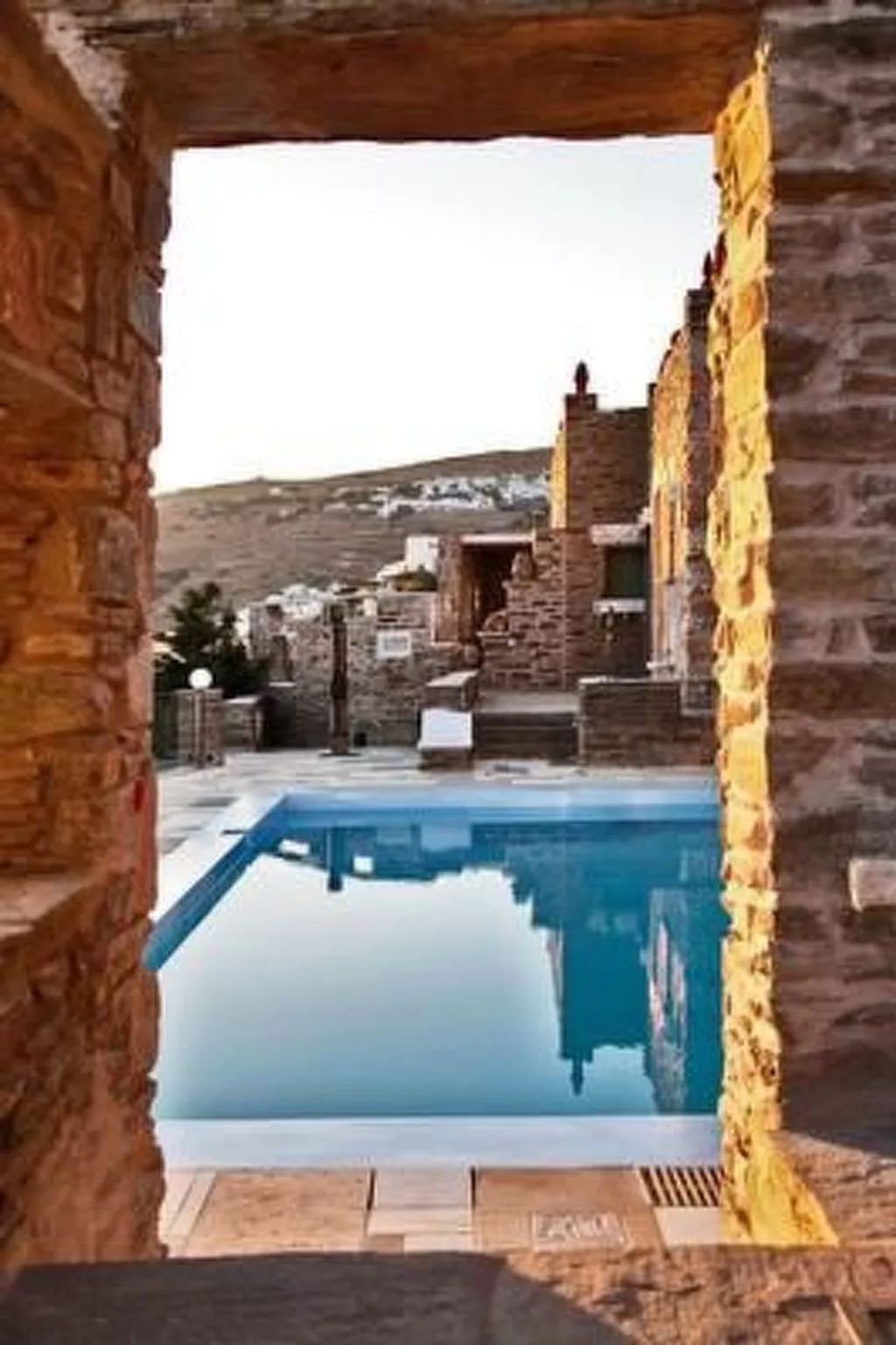 Mit eigenem Pool-Buiten