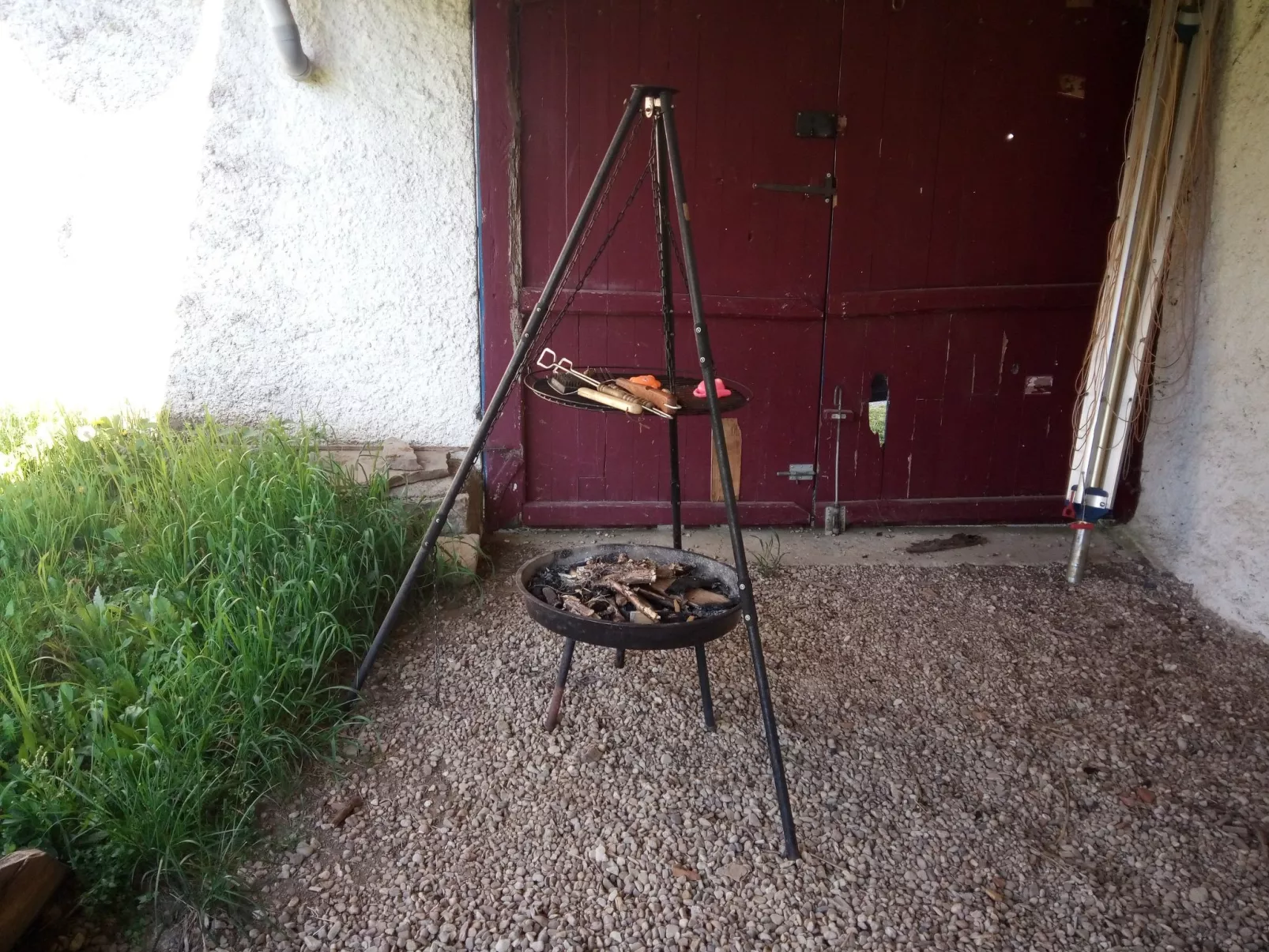 In Celles-En-Bassigny  umzäunter Garten-Buiten