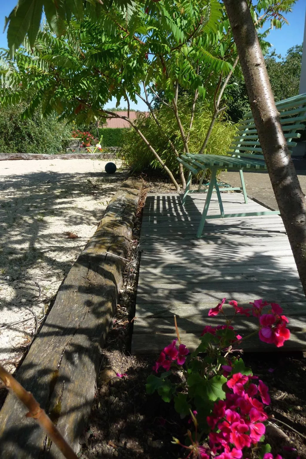 Domaine "Chez Marianne" mit Privatparkplatz-Buiten