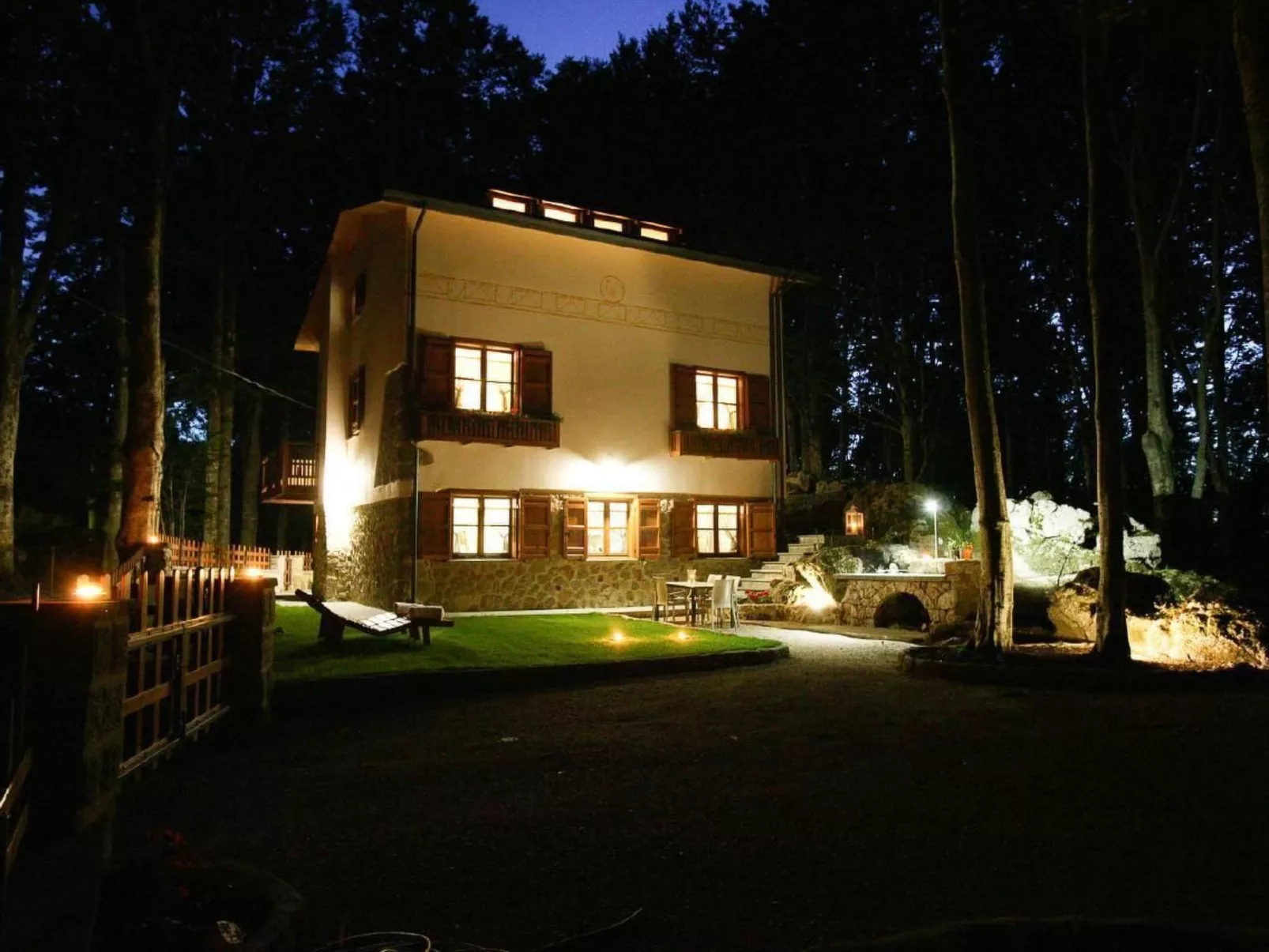 Berg "Chalet Galli" mit SPA-Buiten