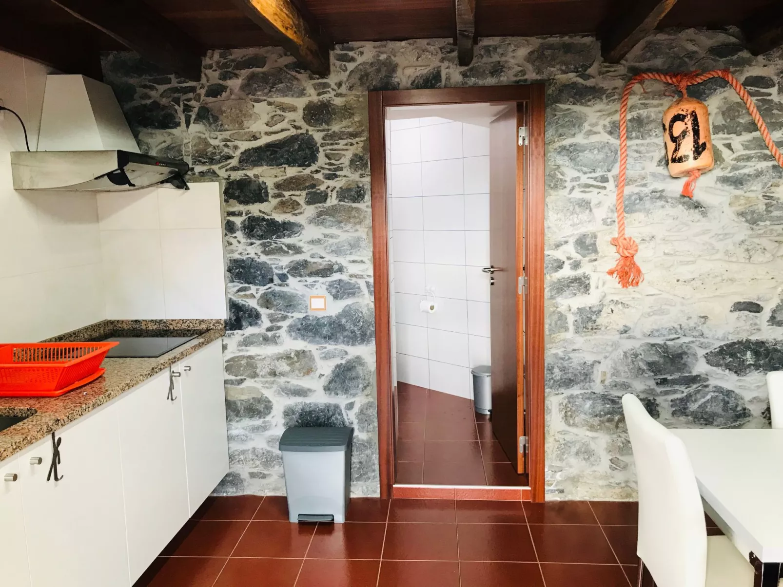 Casa Lugar da Ribeira mit Dachterrasse-Binnen