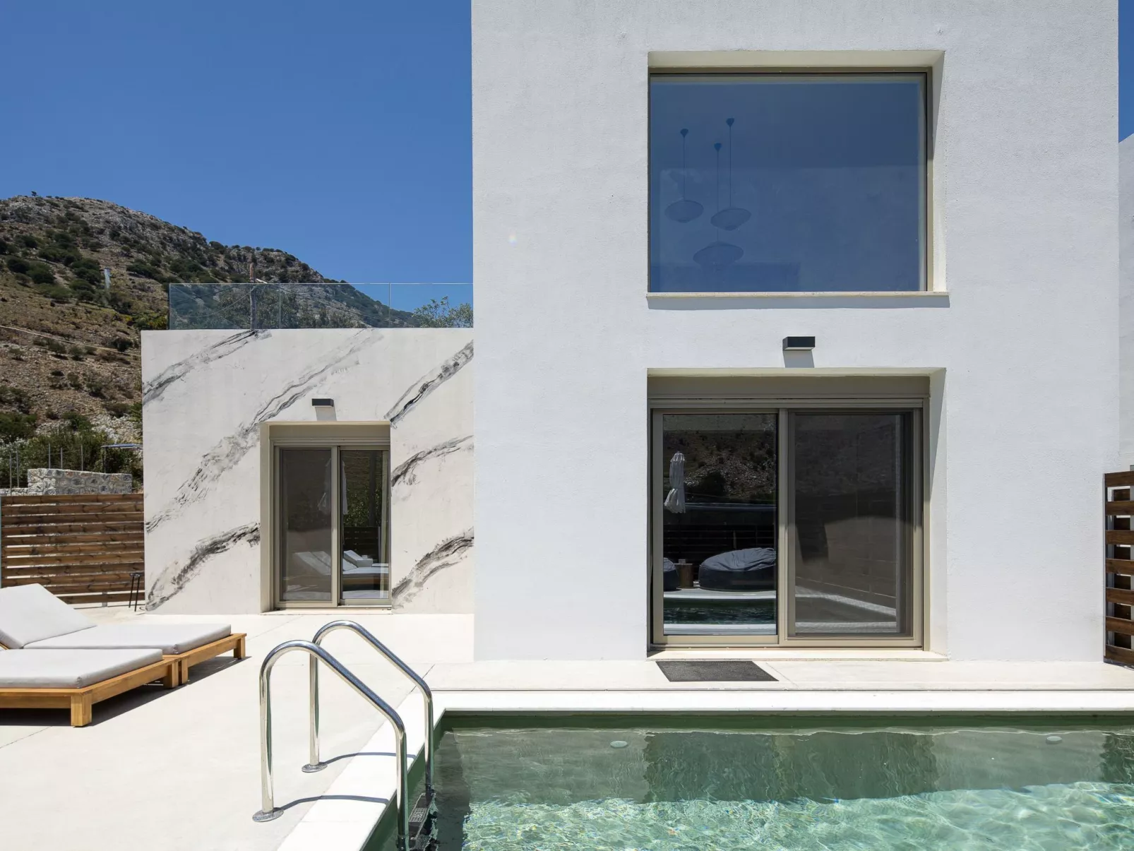 Imbros Villa I -''Gratis''BeheizterPool und Ruhe-Binnen