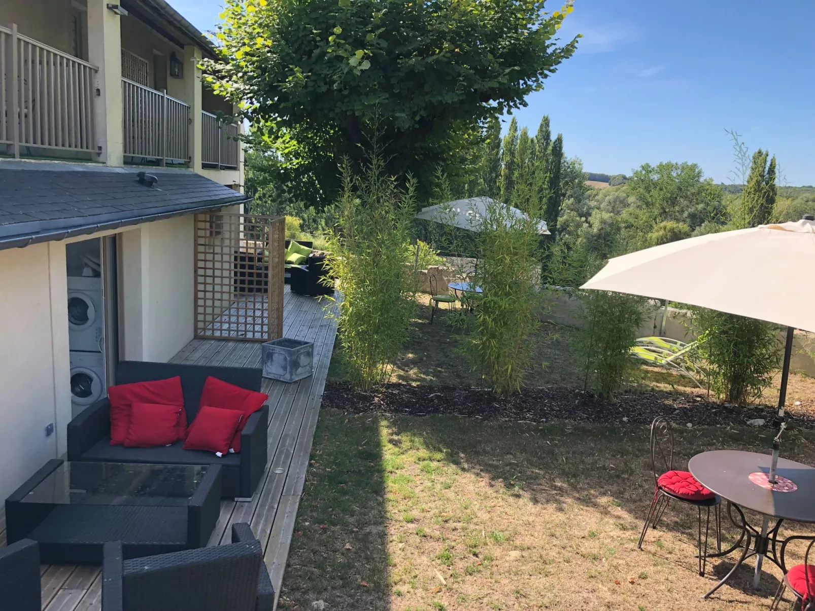 Cottage Parc 70m2 mit Pool in Azay le rideau-Buiten