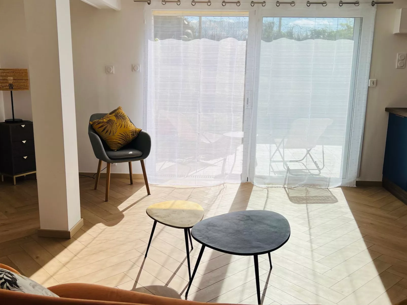 Prächtige Villa mit exotischem Garten, Strand 200m entfernt-Binnen