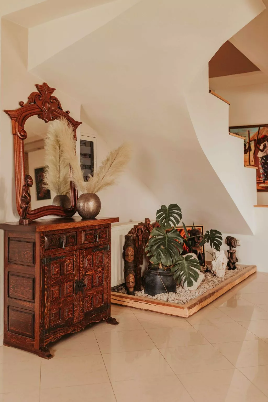 Villa Maya mit Pool und Bergblick-Binnen