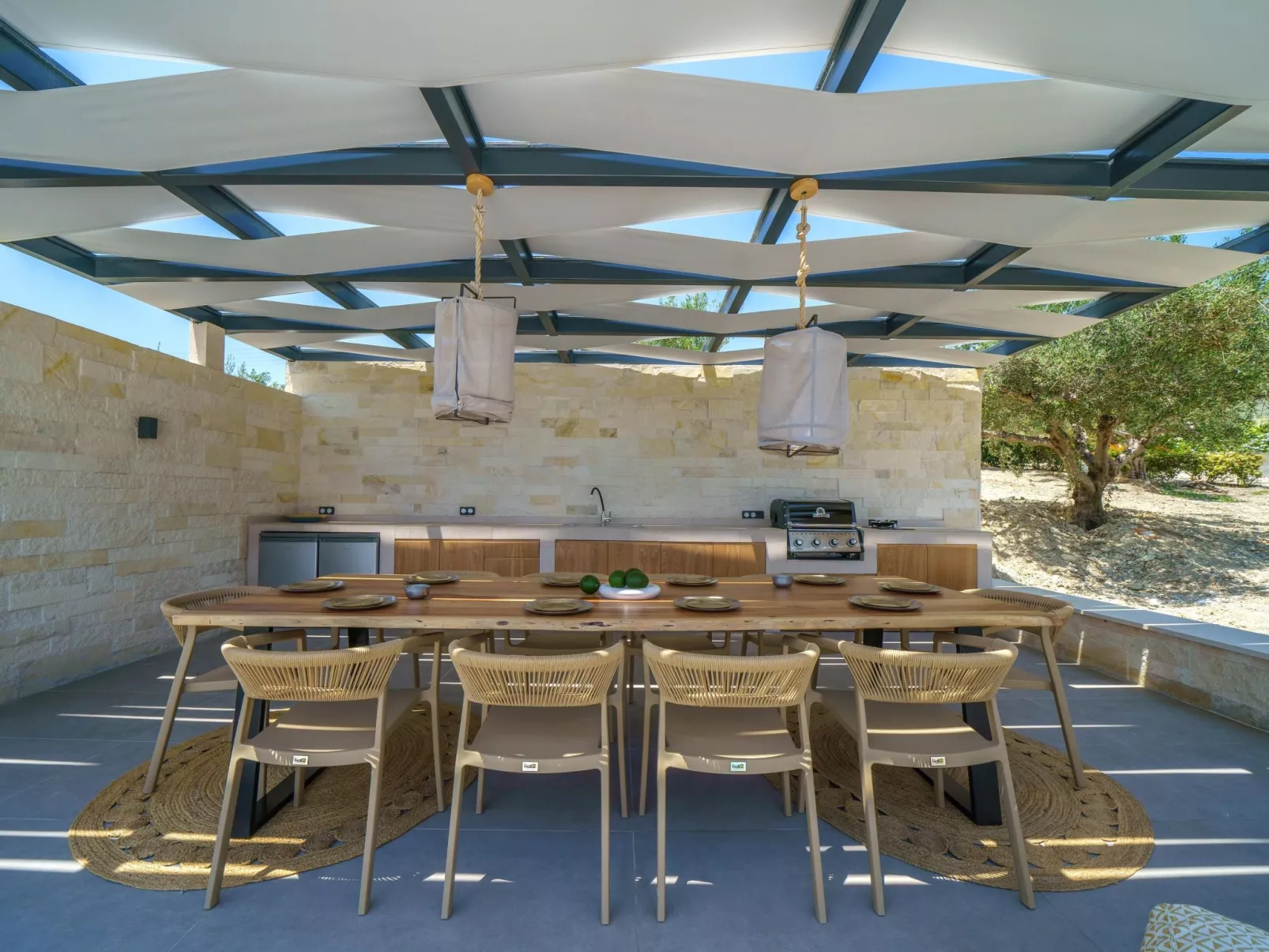 Großes Ferienhaus in Arkadi mit Großer Terrasse-Image-tags.info