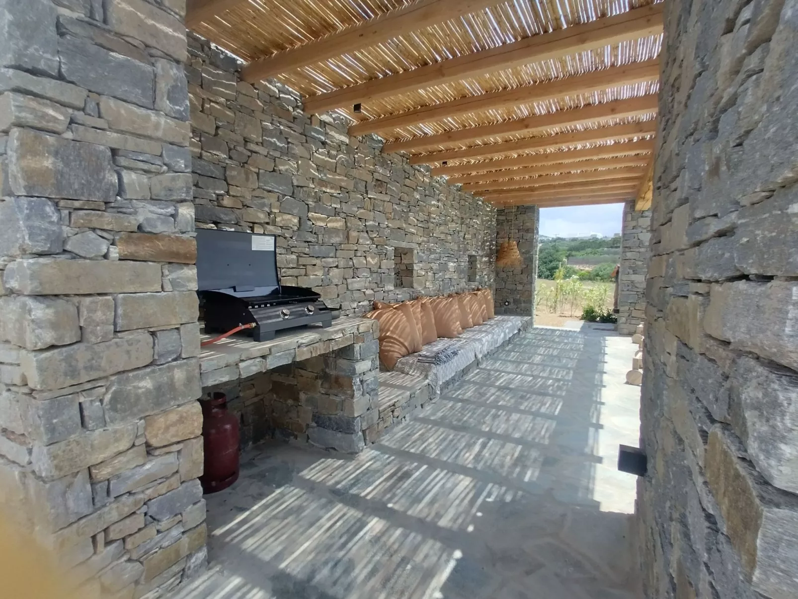 Ferienvilla "Villa Stamata" mit Pool und Garten-Binnen