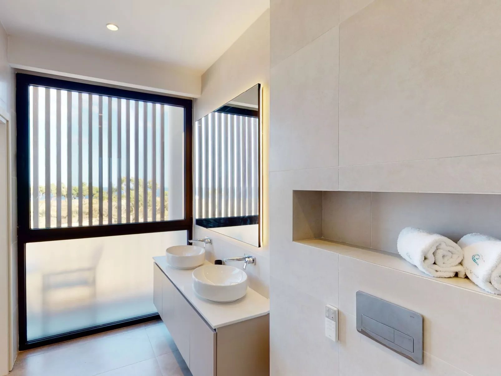 Periyiali Resort - Meerblick Villa Polymnia -22-Binnen