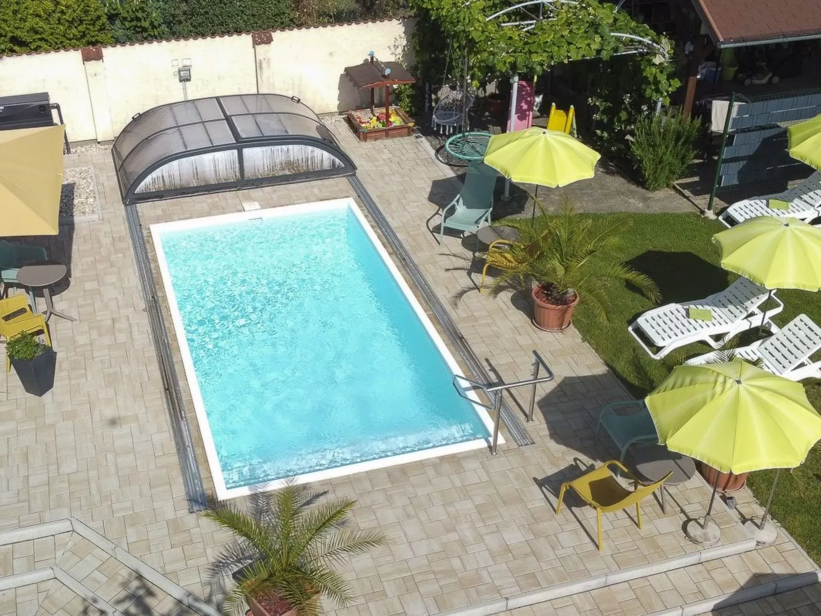 Apartement mit Balkon Nr.5 Ács Apartman Hévíz-Buiten