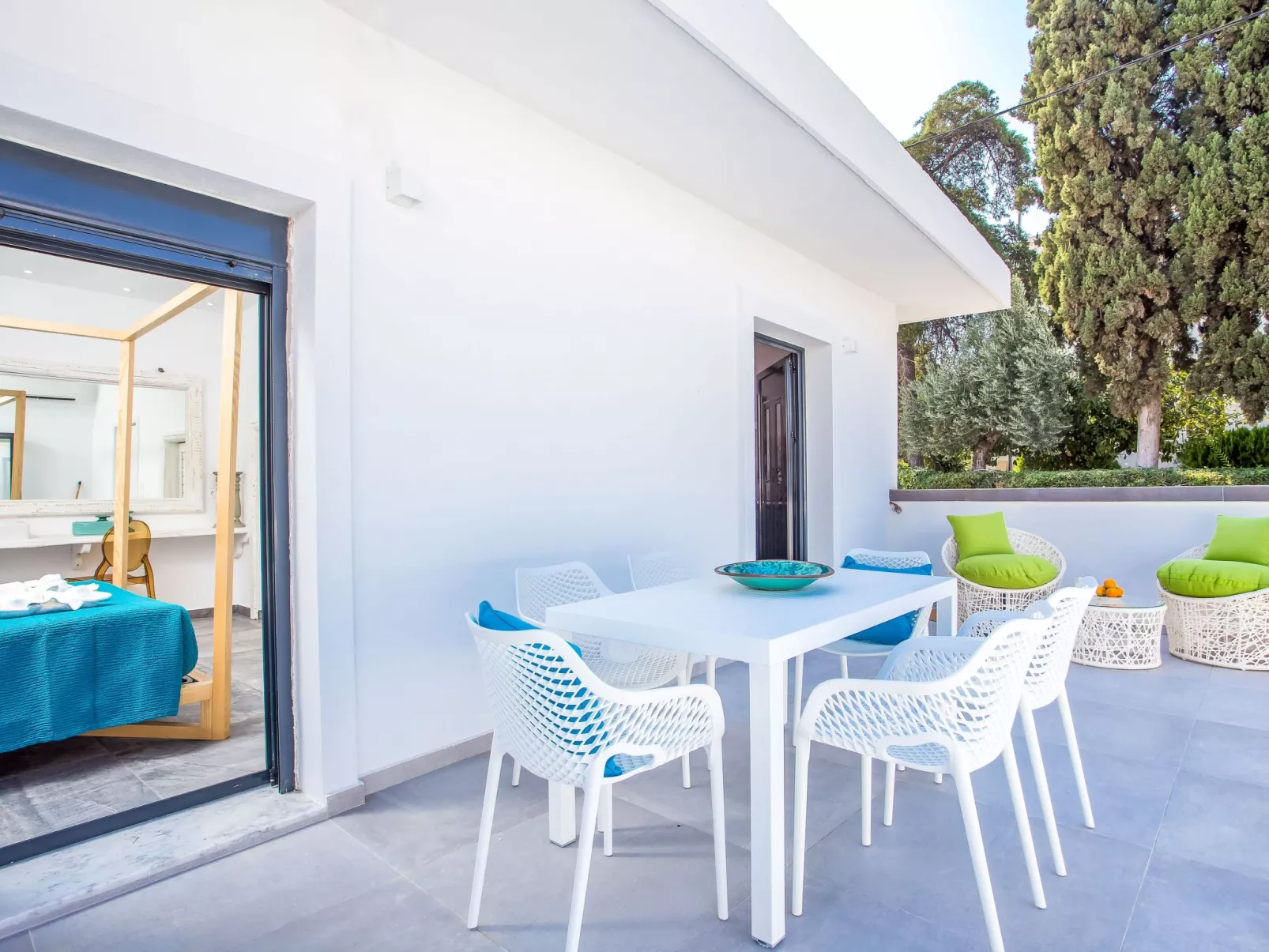 Für 4 Personen ca. 79 m&sup2; in Faliraki, Ägäis (Rhodos)-Binnen