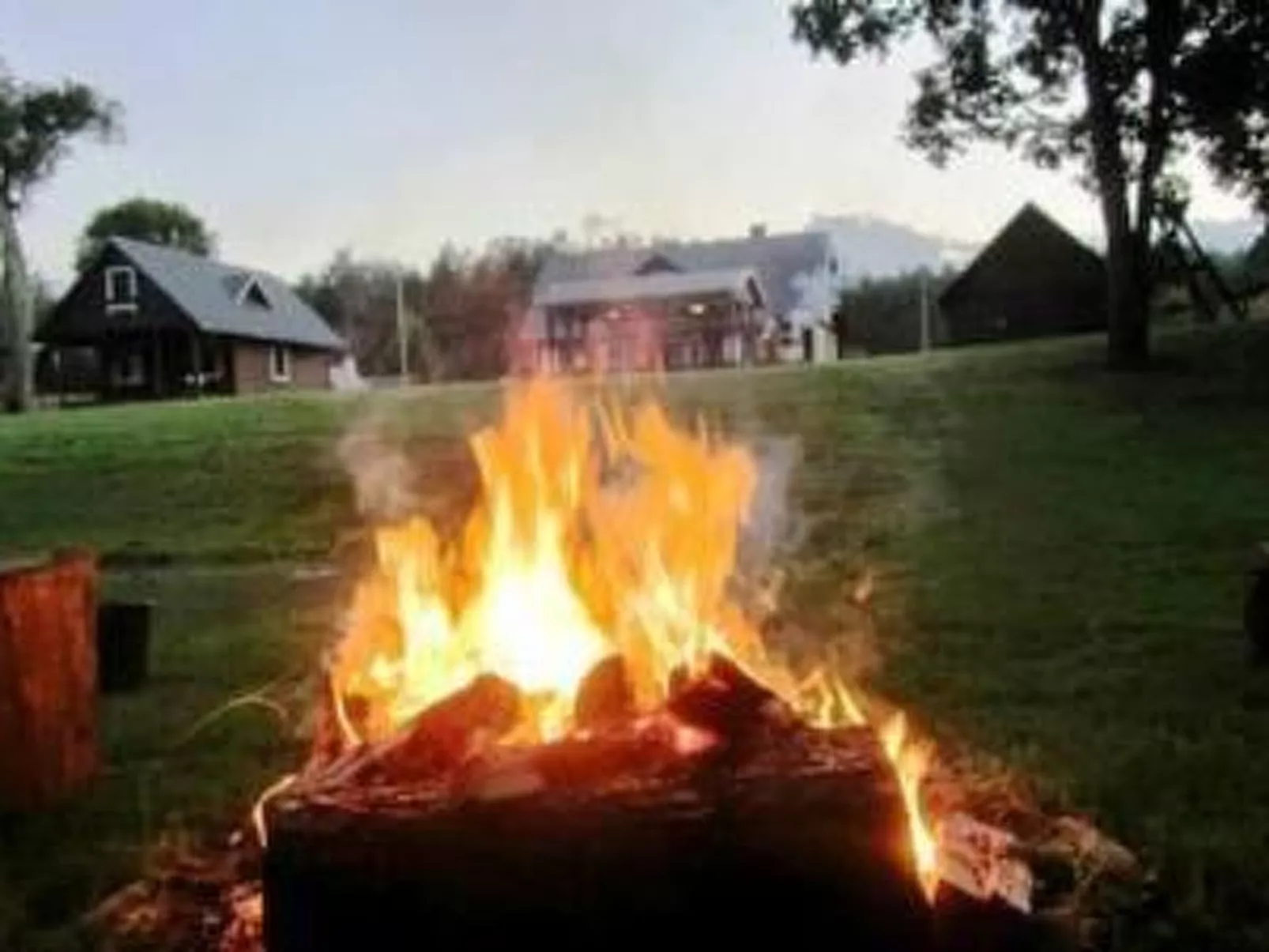 Charmante Waldvilla Dzukijos Uoga am See-Buiten