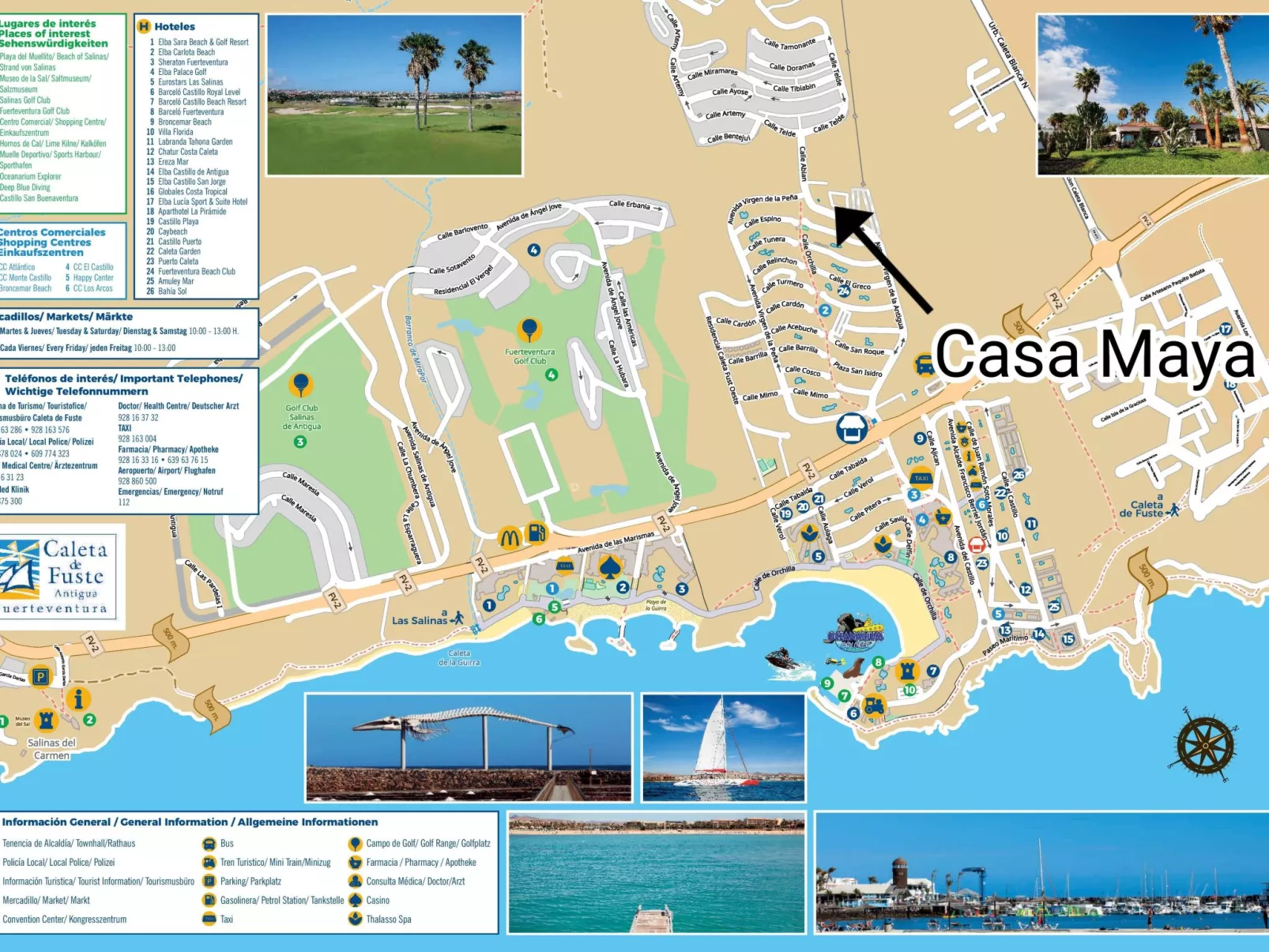 Duplex Casa Maya Caleta de Fuste-Binnen