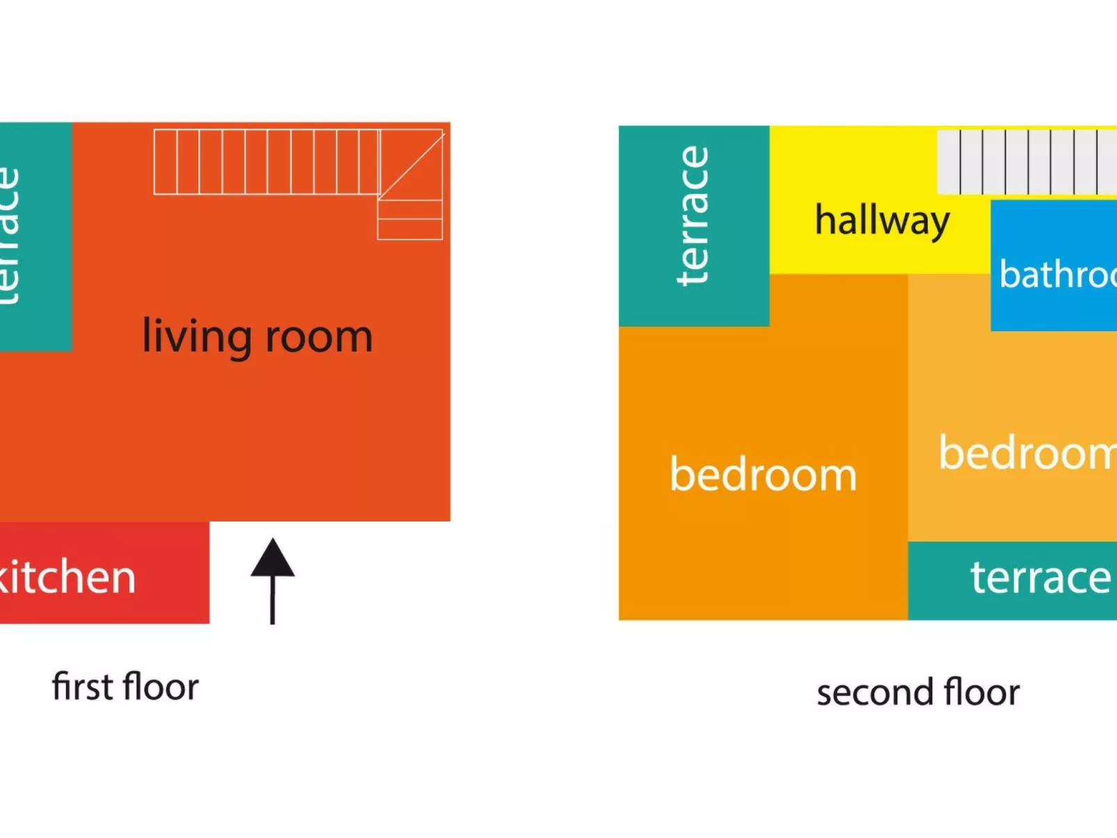 Modernes Haus mit Garten und privatem Parkplatz-Binnen
