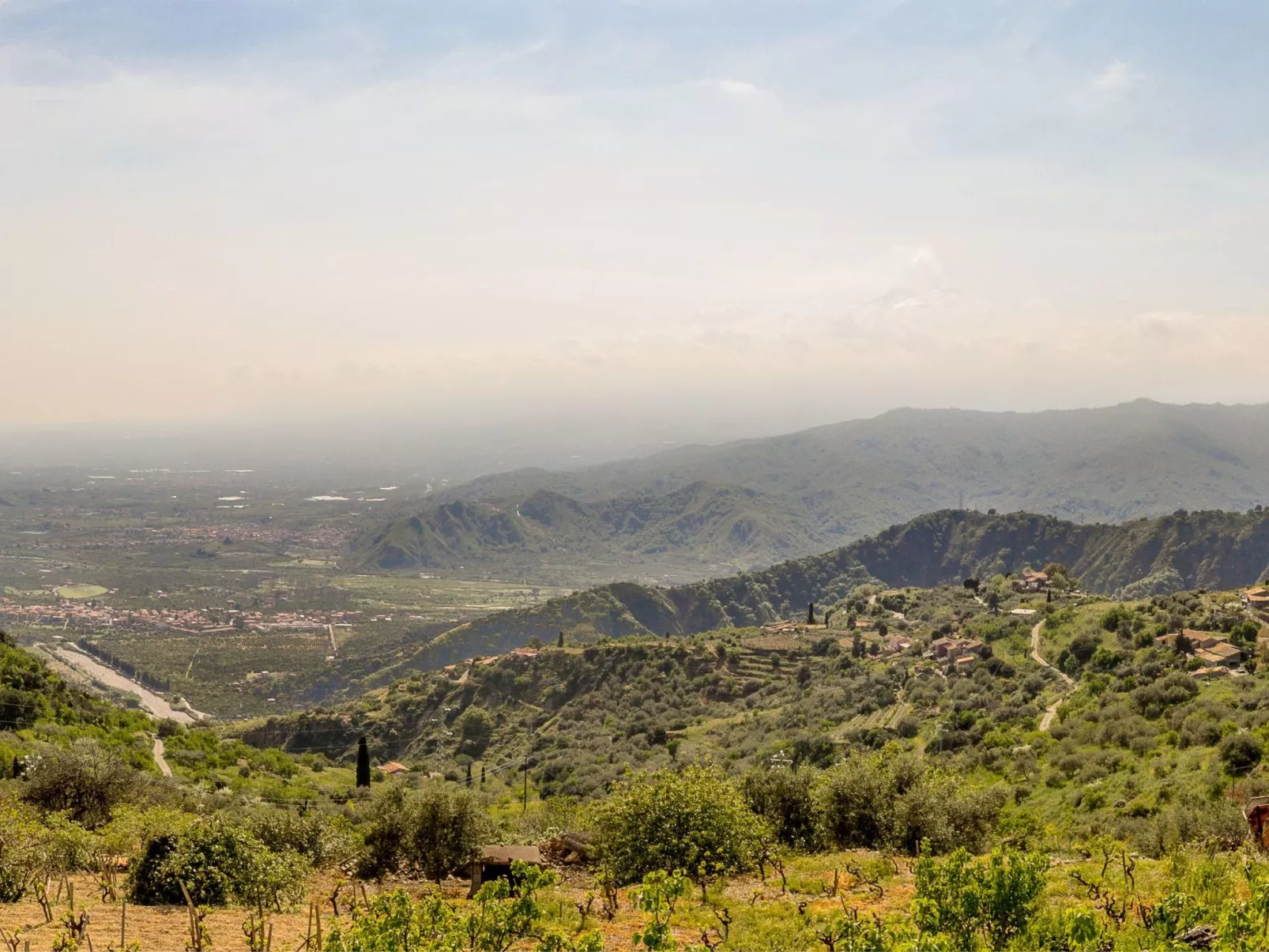 In Castelmola mit Privatem Pool-Binnen