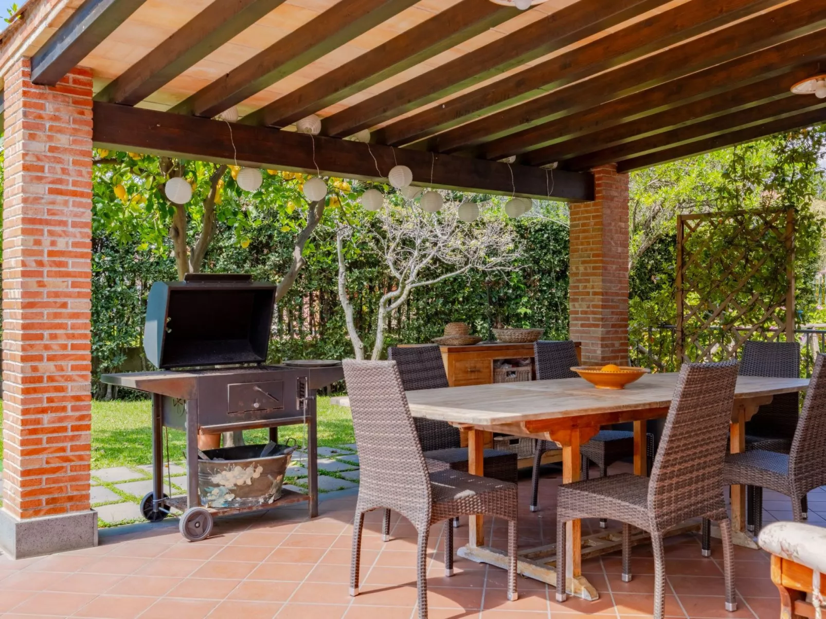 Ätna, Meer und Grün - Doppelzimmer-Buiten