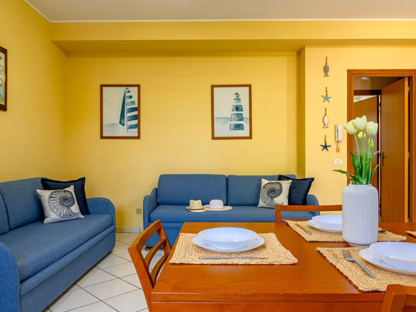 Wohnung am Meer "La Sera di Giò-Binnen