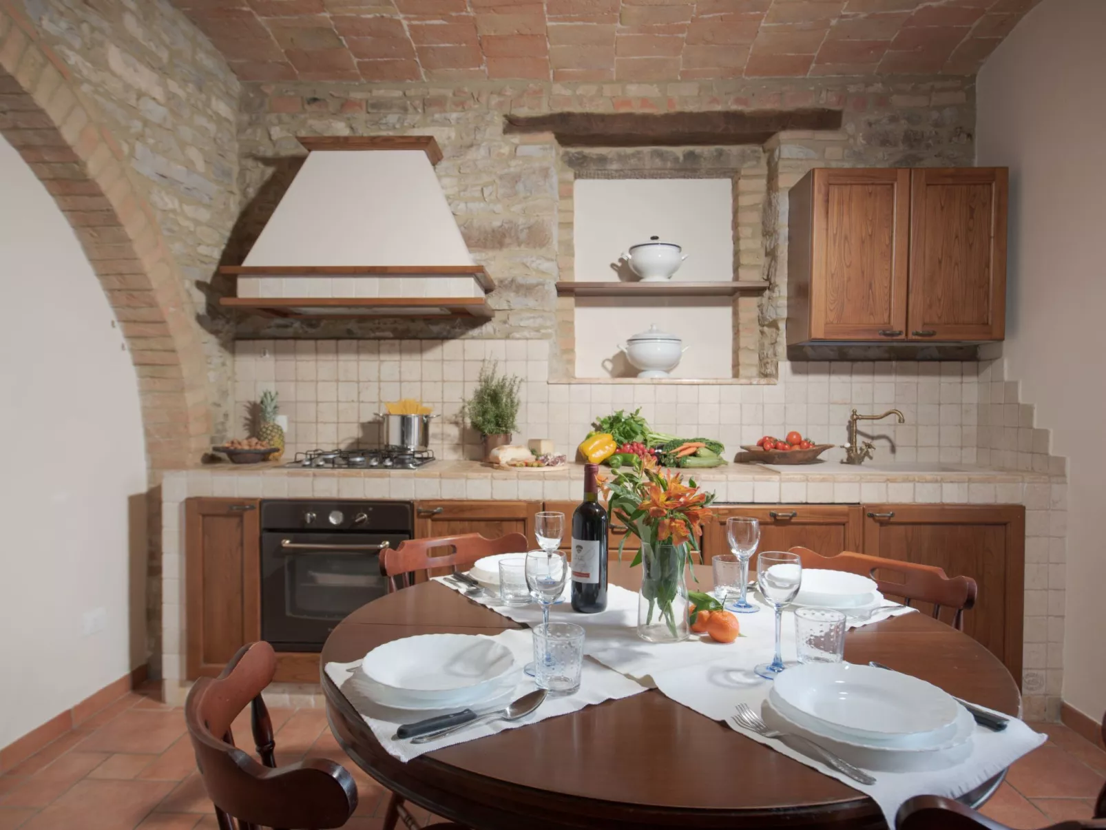 Appartement in Magione mit gemeinschaftlichem Pool, Grill und Garten-Binnen