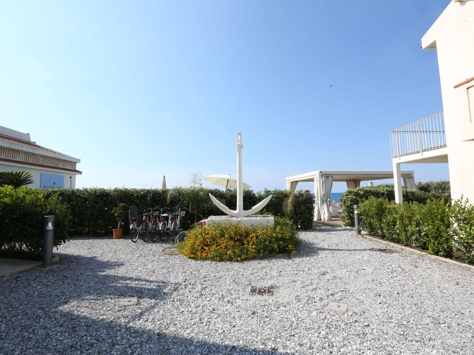 Wohnung 'Ancora Bianca' mit Grill-Binnen