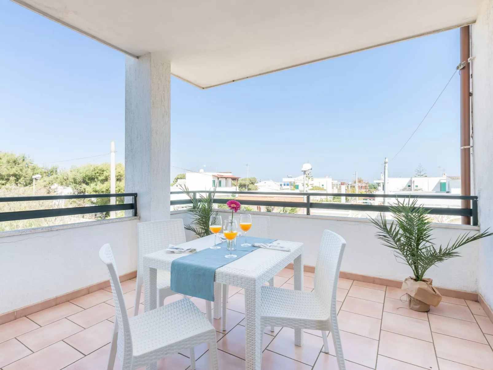 Flaches Panorama-Binnen