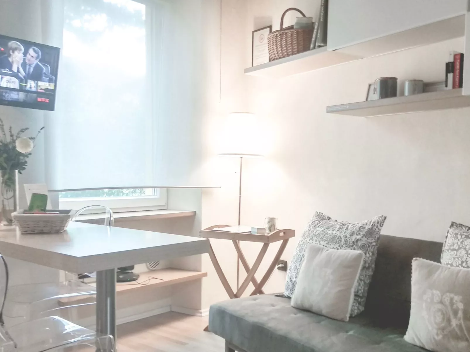 Wohnung mit privatem Garten in Villa-Binnen