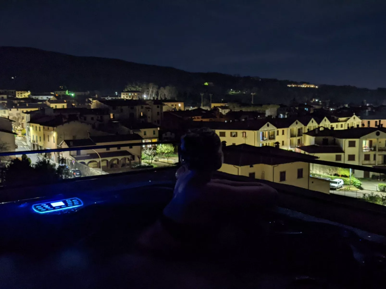 Medieval Tower mit Whirlpool auf der Dachterrasse-Binnen