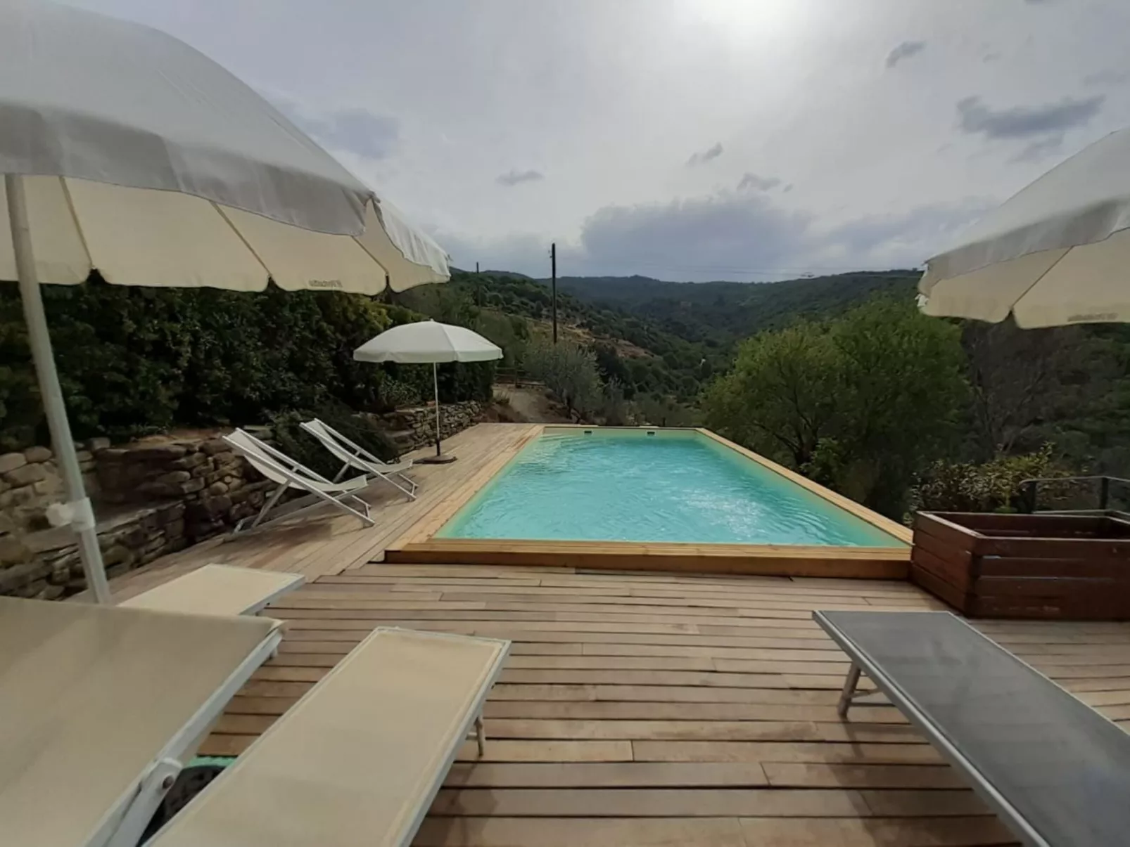 Schönes Haus mit privatem Pool in der Nähe von Cortona-Buiten