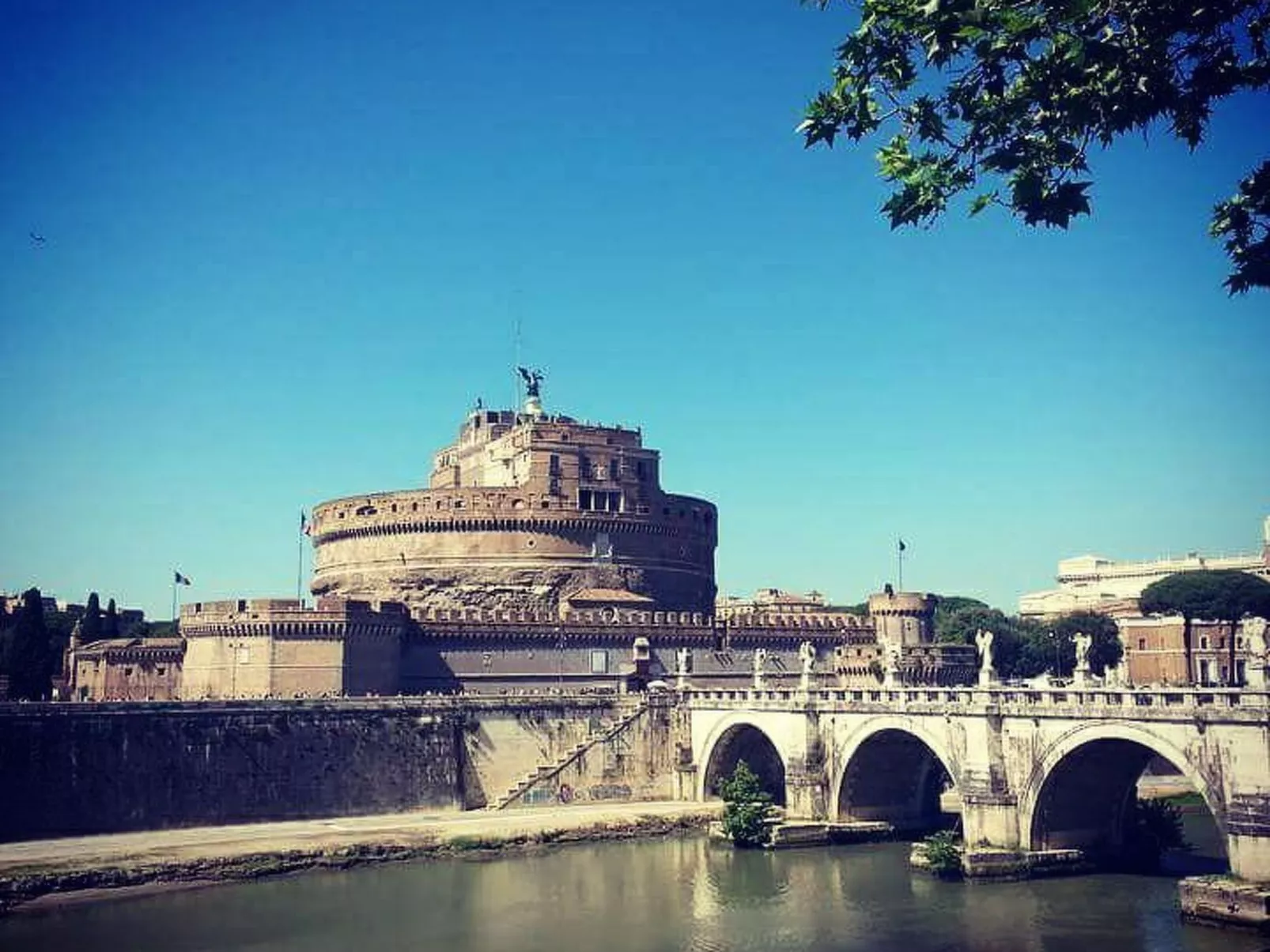 Moderne Ferienwohnung in absolut zentraler Lage in der Nähe des Vatikans-Buiten