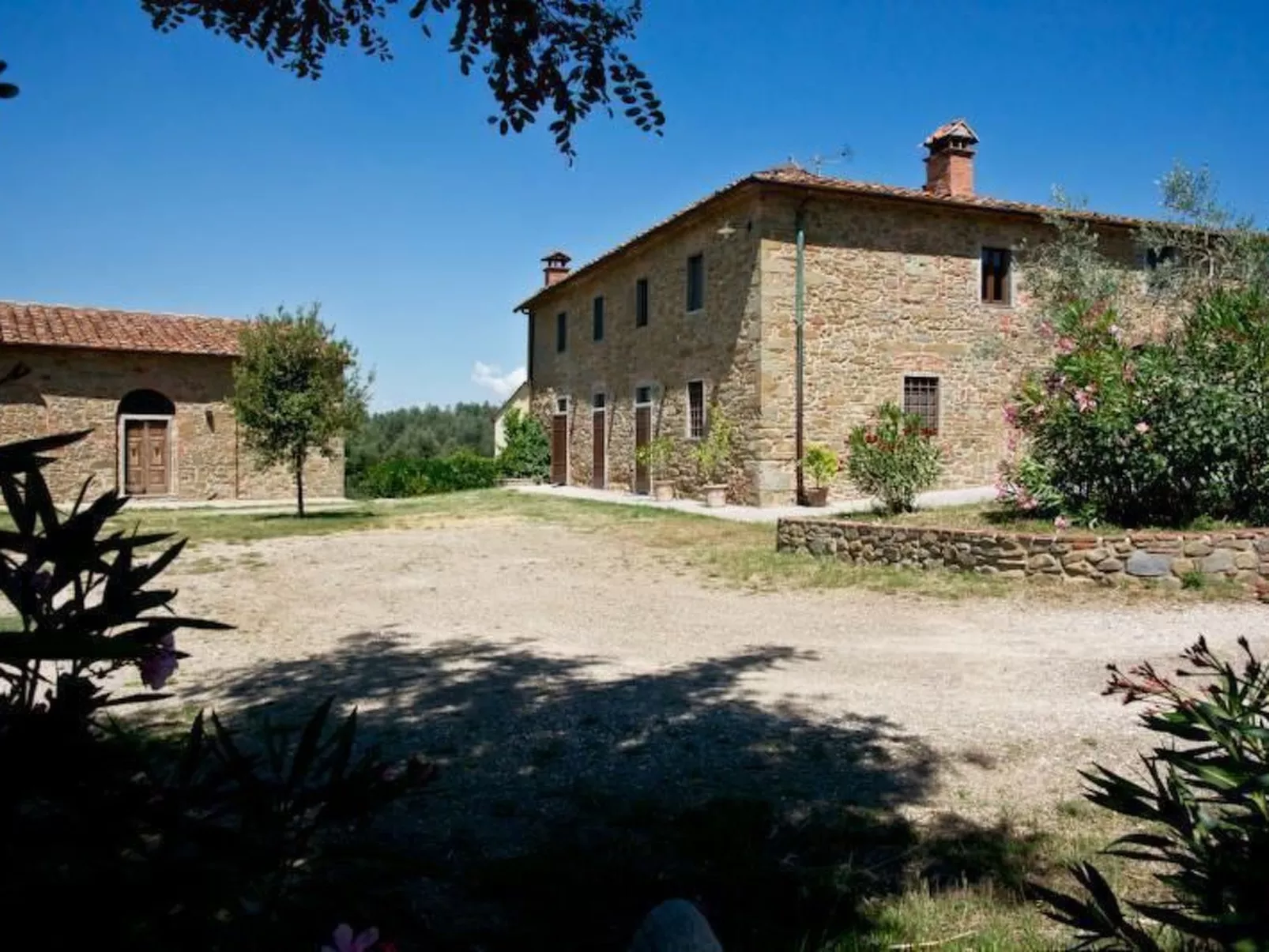 Teil eines alten toskanischen Bauernhauses für 4-6 Personen-Buiten