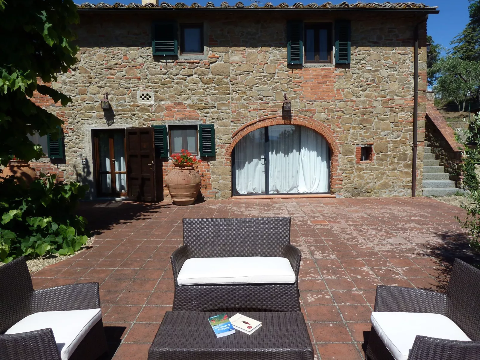 Landgut "Podere Vecciale-Binnen