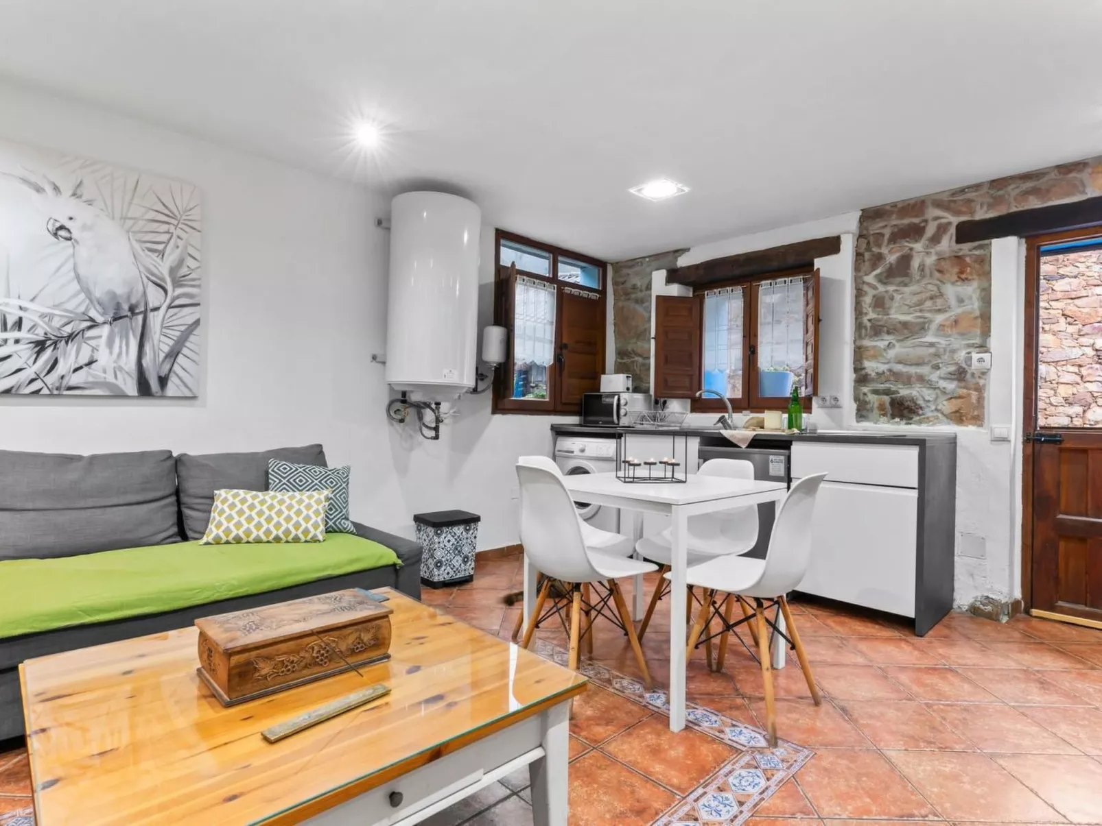 Jacuzzi, Kamin, Grill und spektakuläre Aussicht-Binnen