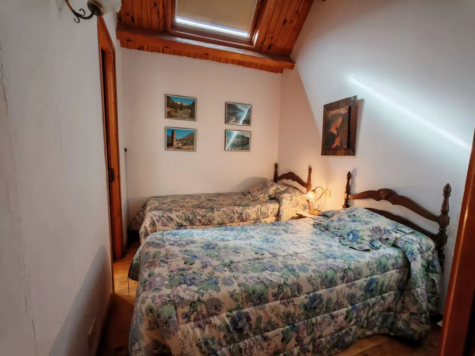 Duplex Muntanyó 2 mit Balkon und Blick auf den Berg Vall de Boí-Binnen