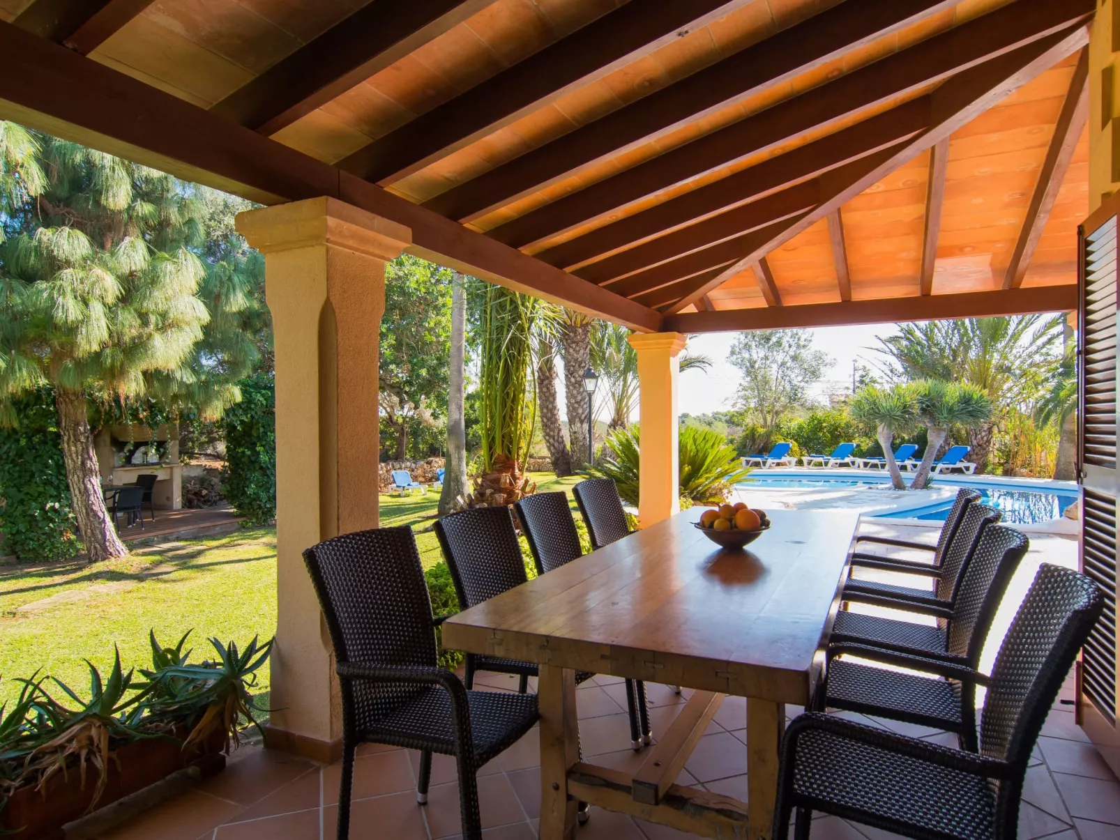 Finca 'Sanau' mit Terrasse-Buiten