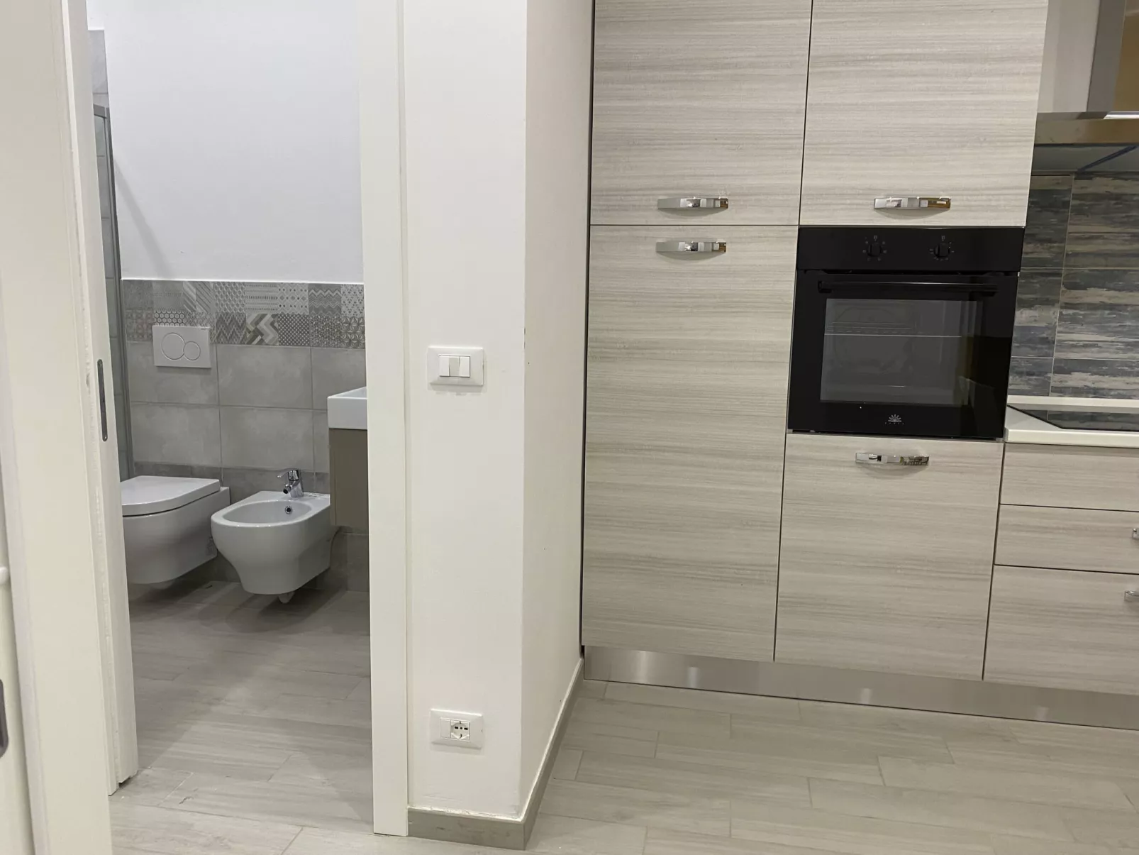 Wohnung CapoMare 100 Meter vom Meer entfernt-Binnen