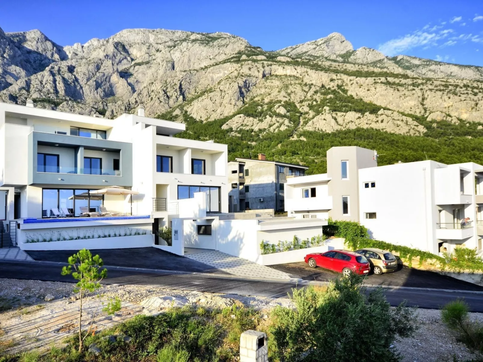 Ferienvilla "Nina 1" mit Infinity Pool-Buiten