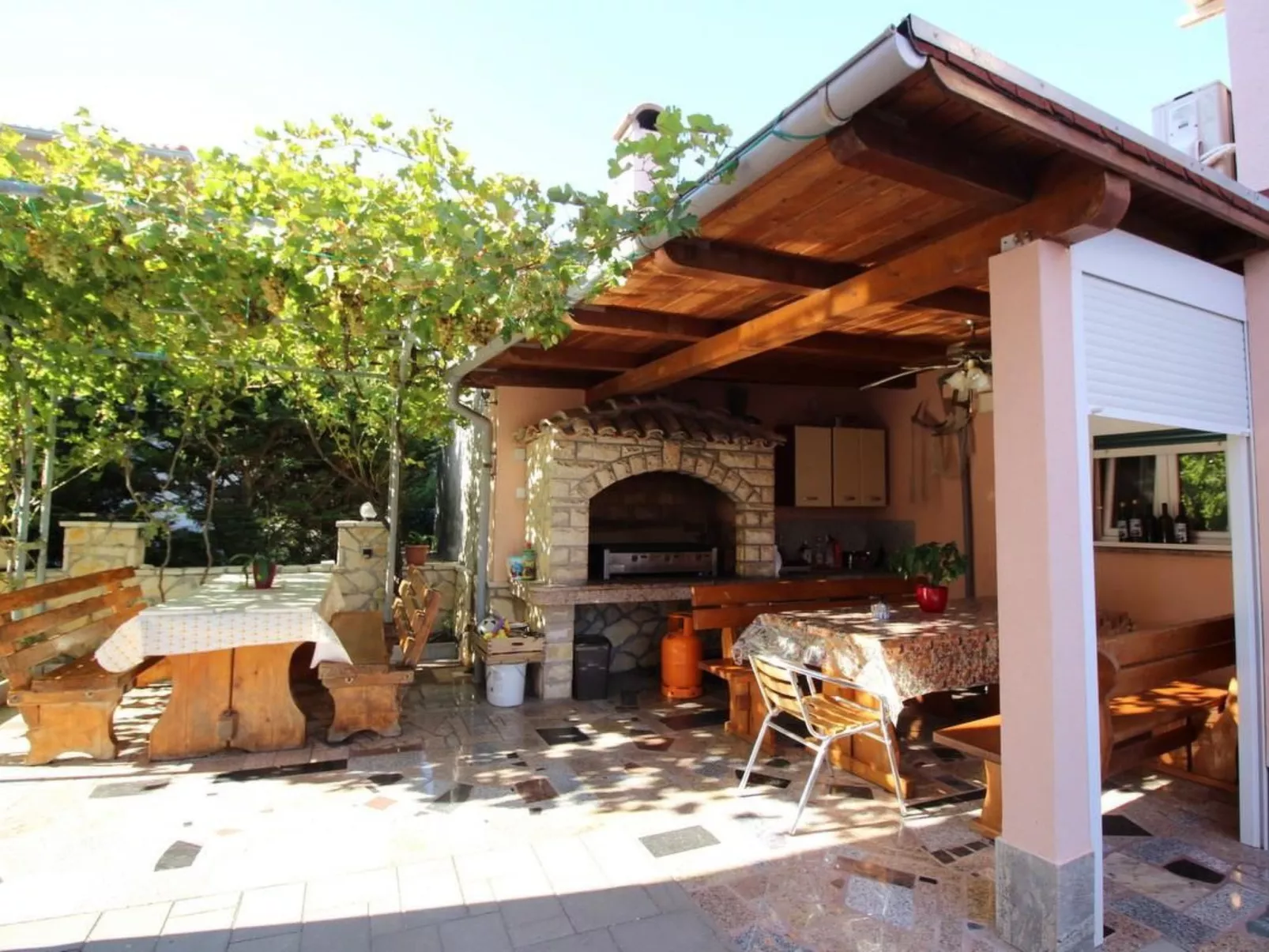 In Baška mit Eigenem Balkon-Buiten