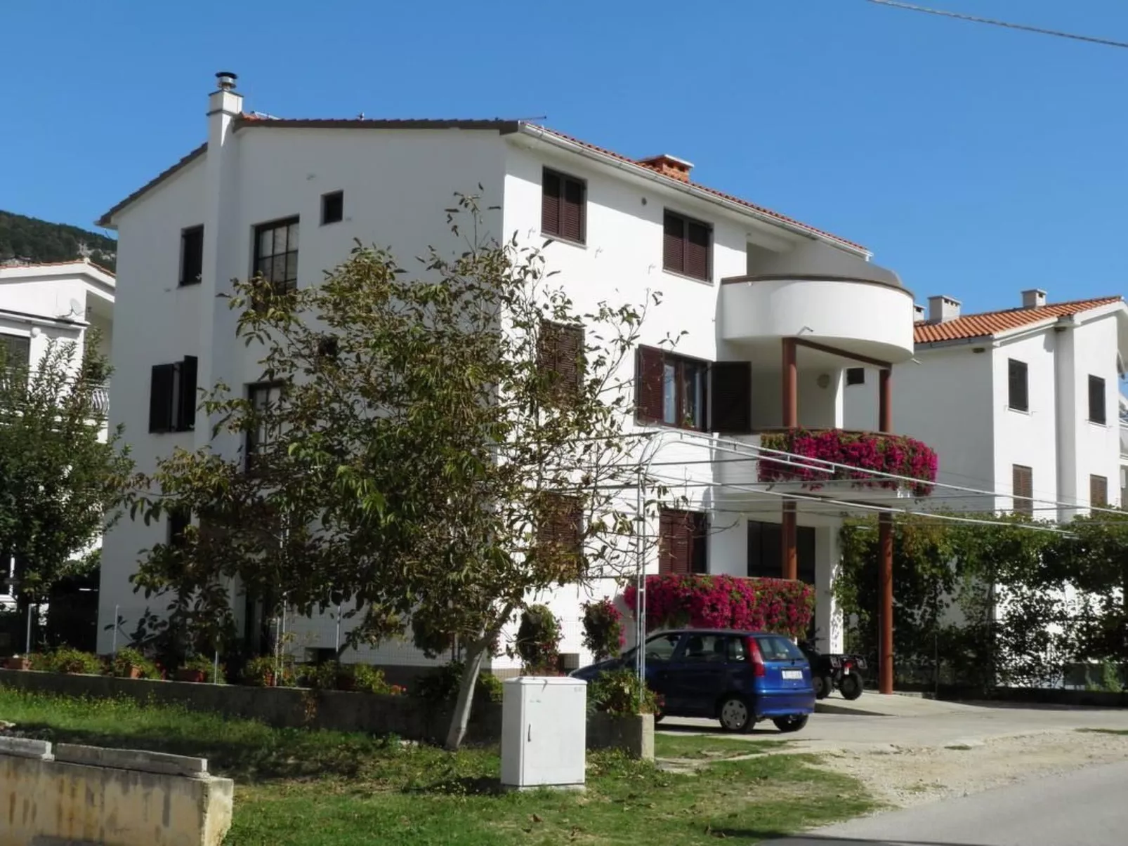 In Baška mit Eigenem Balkon - Buiten
